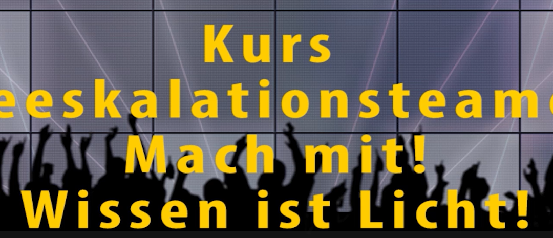 NEU: Deeskalations-Teamer